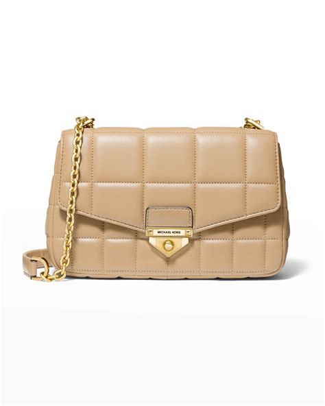 michael kors soho quilted bag|Michael Kors soho leather shoulder bag.